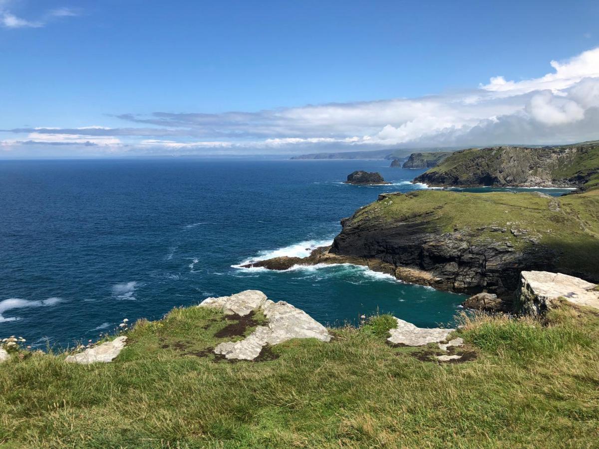 Picture Perfect Cottage In Rural Tintagel Eksteriør bilde